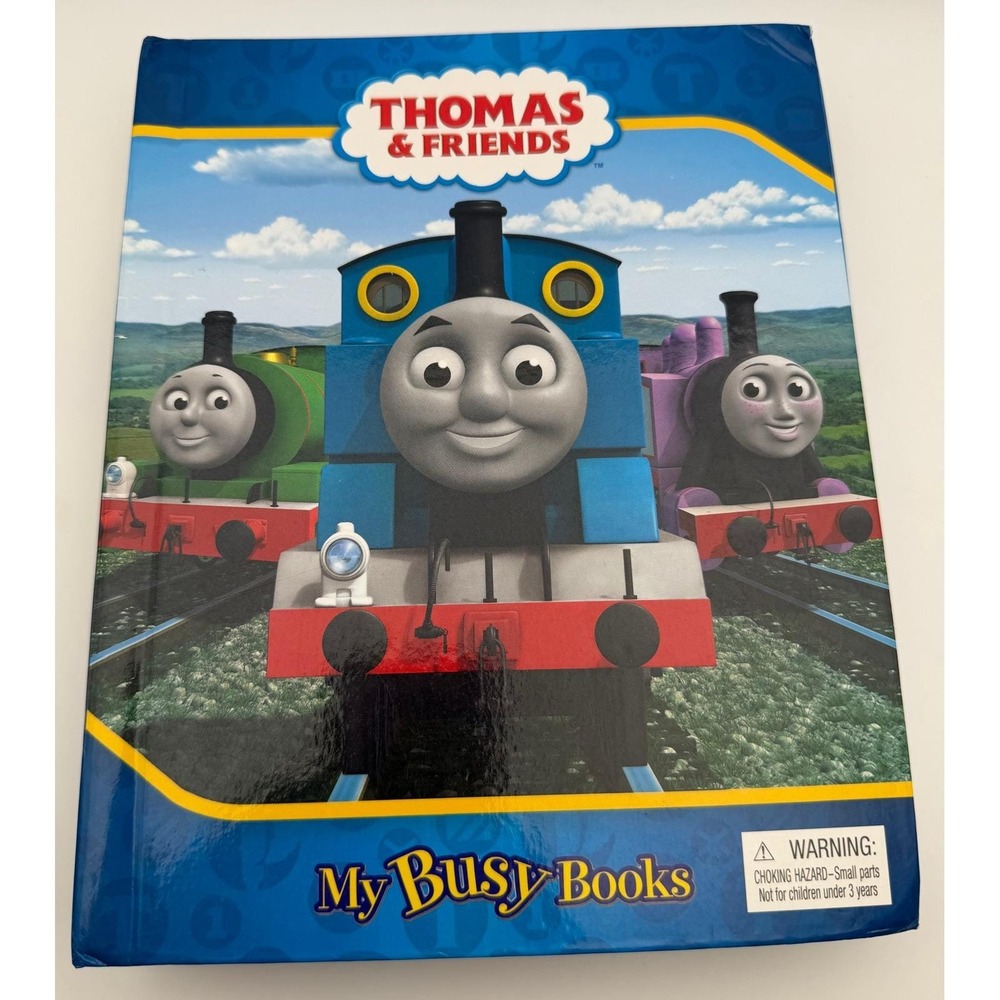 Thomas & Friends My Busy Books Storybook 12 Figurines and Playmat Phidal‎ 2017